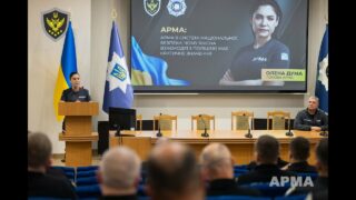 Олена Дума провела лекцію для керівників районних управлінь поліції