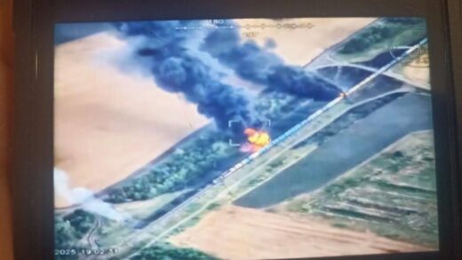 Новини України - На Запоріжжі у окупантів палає ешелон з паливом