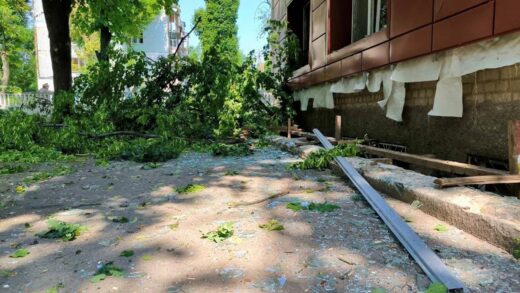 Новини України - У Дніпрі показали наслідки нічного обстрілу