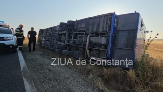 Новини світу - У Румунії перекинувся автобус з 55 українцями