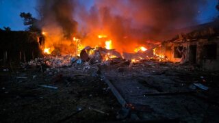 Новини України - Удар по Одещині: горіли станція швидкої та будинки