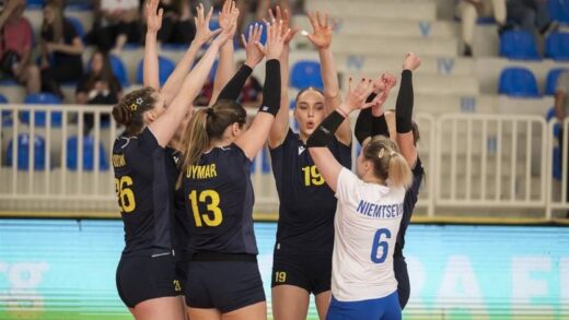 Новини спорту - В Золотій Євролізі у українських волейболісток друга перемога