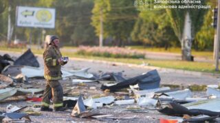 Новини України - Запоріжжя атакували 13 дронів: фото наслідків