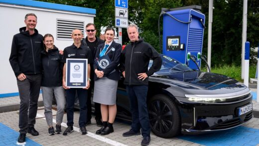 Авто новини - Електрокар Lucid встановив світовий рекорд з пробігу на одній зарядці