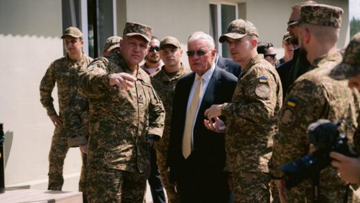 Новини України - Келлог відвідав тренування Нацгвардії