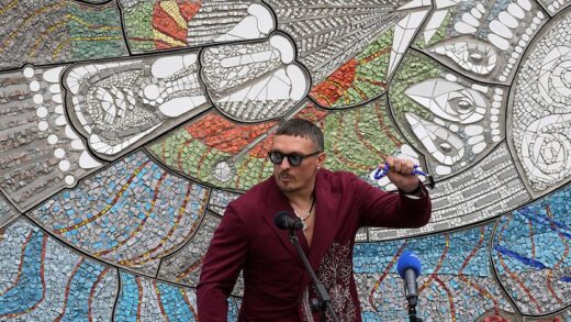 Новини спорту - Відновлена мозаїка Алли Горської була презентована Усиком у Лондоні