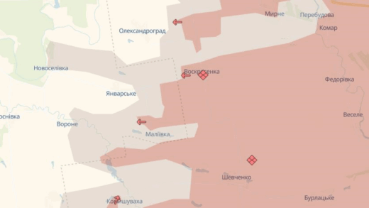 Новини України - DeepState: Росіяни просунулися на Дніпропетровщині