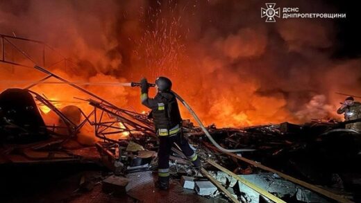Новини України - Росіяни атакували дронами Дніпропетровщину: виникли пожежі