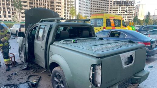 Новини Києва - В Києві через невідомий пристрій вибухнуло авто