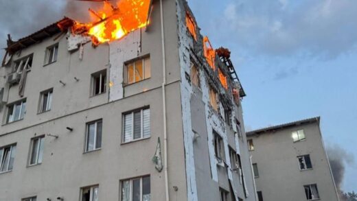 Новини України - В ОВА показали наслідки атаки Росії на Харків