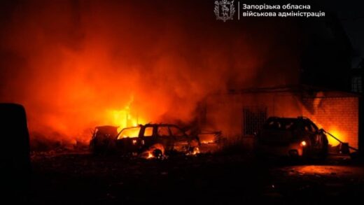 Новини України - РФ гатить по промислових і цивільних об'єктах Запоріжжя