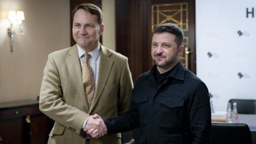 Новини України - Зеленський зустрівся з главою МЗС Польщі на тлі атаки дронів РФ