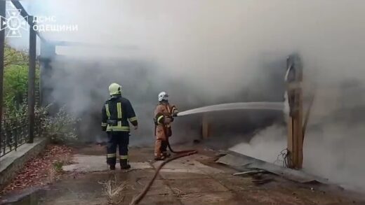 росія знову атакувала Одещину ударними безпілотниками
