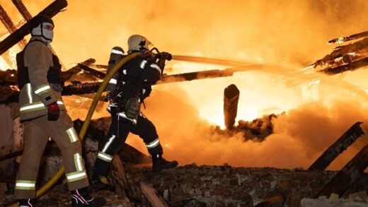 Новини України - На Миколаївщині через падіння уламків дронів сталася пожежа