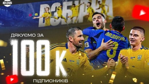 Новини спорту - ВЗБІРНА святкує 100 000 підписників на YouTube