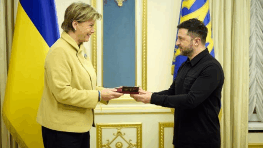 Новини України - Зеленський провів зустріч з головою МЗС Латвії