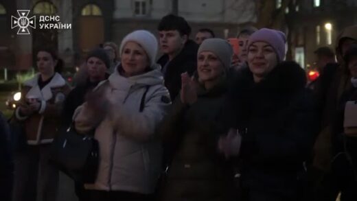 Оркестр рятувальників подарував трішки свята львів’янам